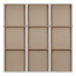 Sunburst Modern Resin Wall Art - 3 Pieces