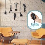 Set of 6 Handcrafted Nordic Resin Wall Sculptures