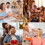 Modern Gold Abstract Resin Sculpture for Home Decor