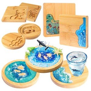 Wood River Edge Coaster Making Kit - 5 Count