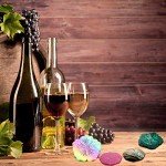 8-Piece Silicone Resin Coaster Molds Set