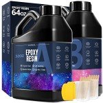 64oz Crystal Clear Epoxy Resin Kit
