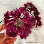 Floral Silicone Coaster Molds - 4 Pack