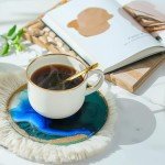 18 Pcs Silicone Coaster Resin Molds Set