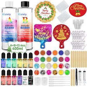 82-Piece Resin Coaster and Tray Mold Kit