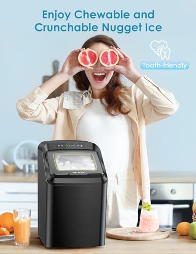 Portable Nugget Ice Maker for Home & Party