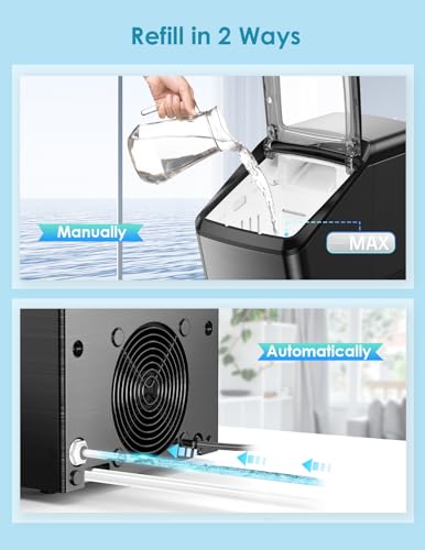 Portable Nugget Ice Maker for Home & Party