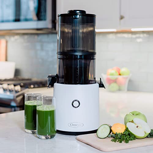 Omega Cold Press Juicer with Large Hopper White