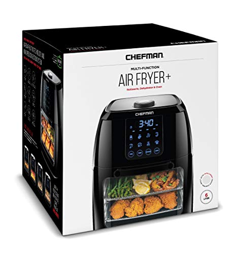 6.3-Qt Digital Air Fryer with Rotisserie & Dehydrator