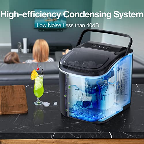 6-Min Portable Countertop Ice Maker