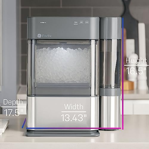 WiFi Enabled Nugget Ice Maker | Stainless Steel