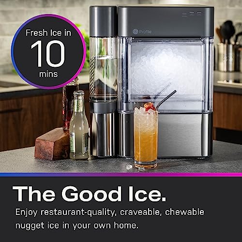 WiFi Enabled Nugget Ice Maker | Stainless Steel