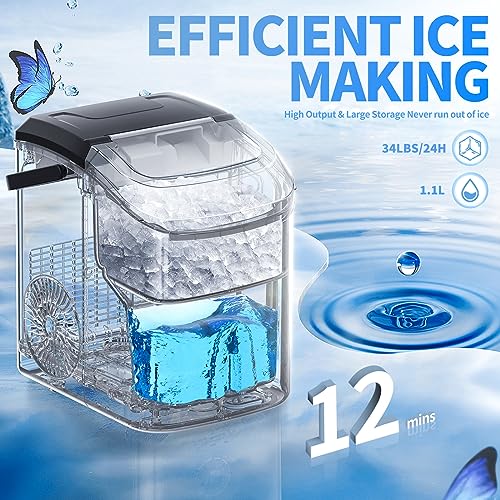 Soft Ice Pebble Maker for Kitchen and Office