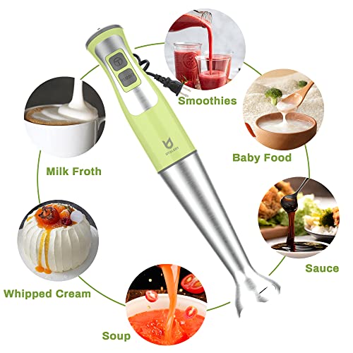UTALENT 5-in-1 Hand Blender with Accessories