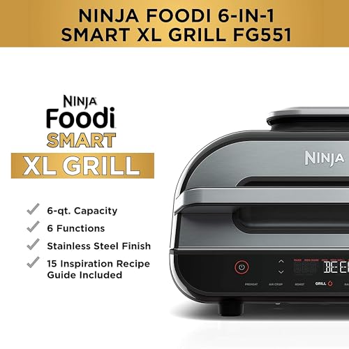 Ninja Smart XL Indoor Grill with Air Fry