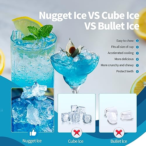 Soft Ice Pebble Maker for Kitchen and Office