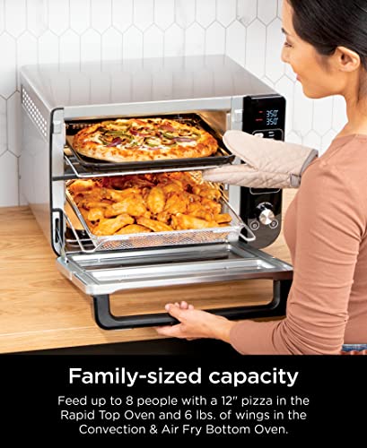 Ninja 12-in-1 Double Oven, Stainless Steel