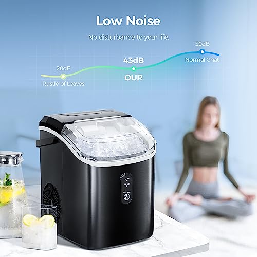 Portable Nugget Ice Maker - 33lbs/day