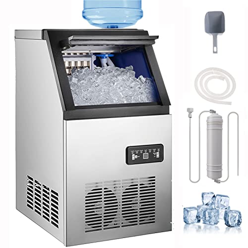 Commercial Ice Maker Machine - Stainless Steel