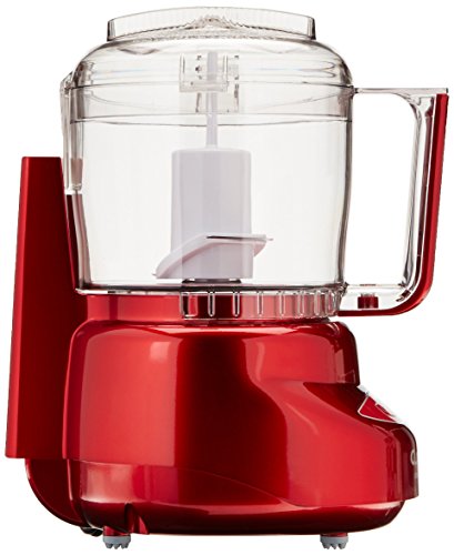 Metallic Red 3 Cup Food Processor by CUISINART