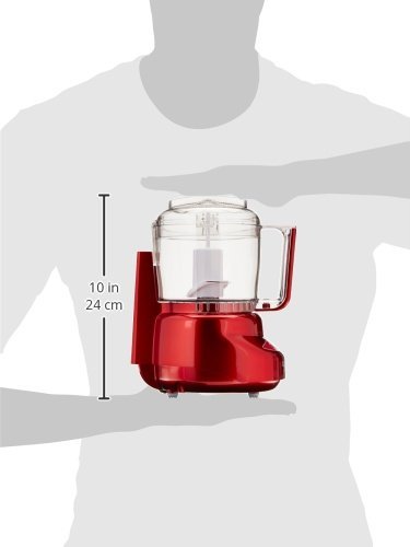Metallic Red 3 Cup Food Processor by CUISINART