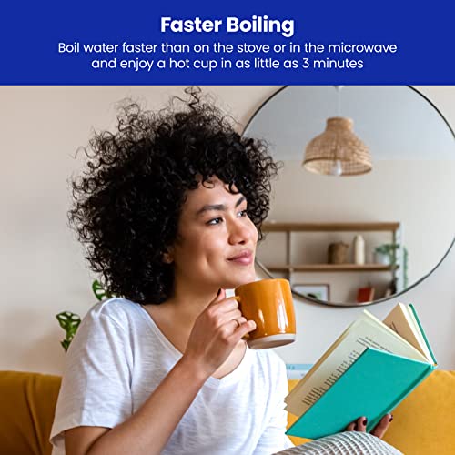 Chefman Temperature Control Electric Kettle with Infuser