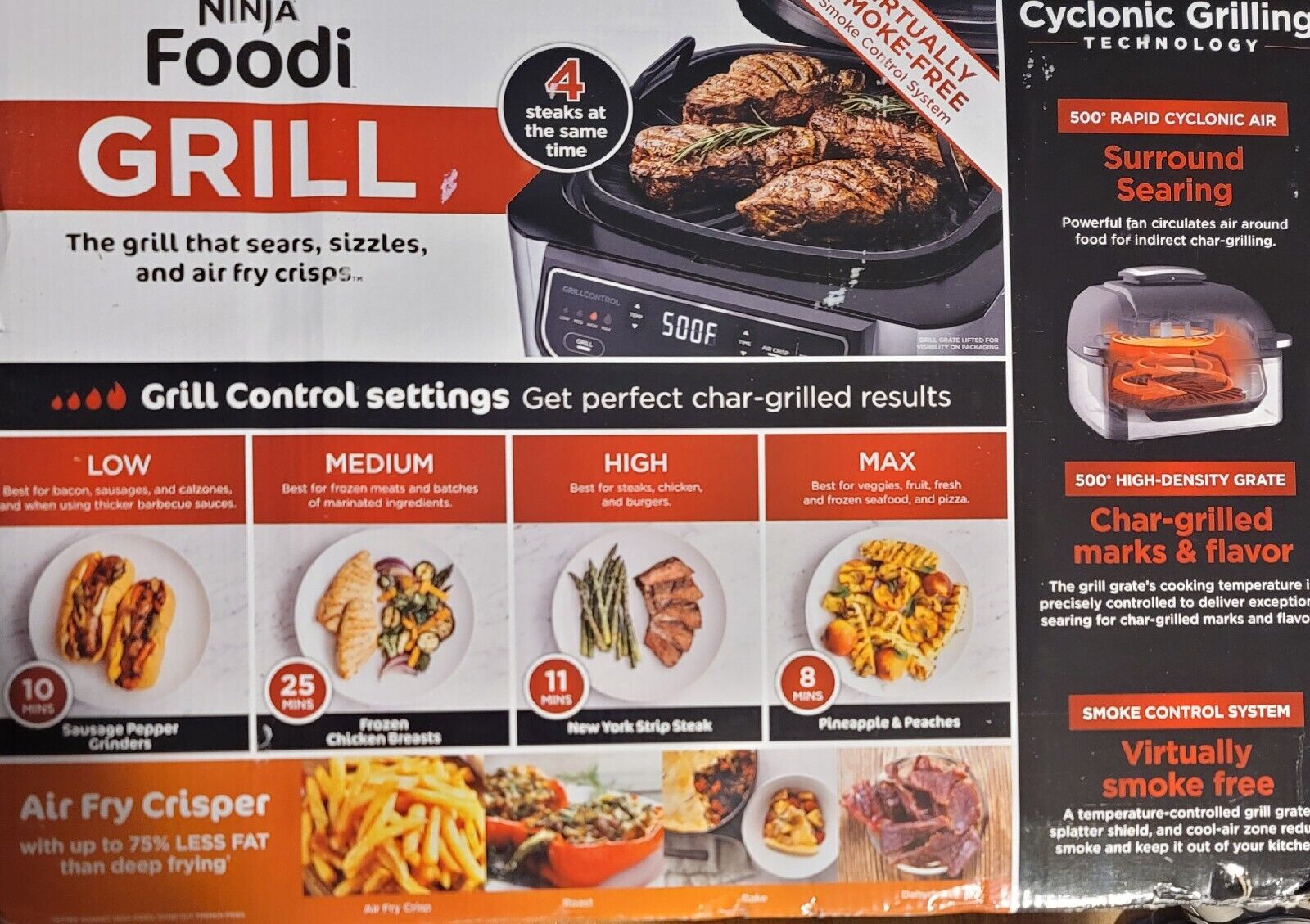 Ninja 5-in-1 Indoor Grill & Air Fryer