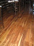 Acacia Hand Scraped Hardwood Floor Sample