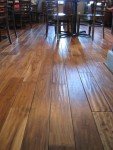 Acacia Hand Scraped Hardwood Floor Sample