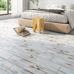 Livelynine 32pcs Peel and Stick Vinyl Floor Tiles