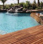 Solid Teak Interlocking Flooring Tiles (Set of 10)