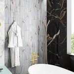 Livelynine 32pcs Peel and Stick Vinyl Floor Tiles