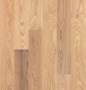 Natural Engineered White Oak Hardwood Flooring, 5-1/4