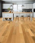 Natural Engineered White Oak Hardwood Flooring, 5-1/4