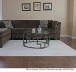 White Wood Grain Interlocking Foam Floor Tiles - 100 Sq. Ft