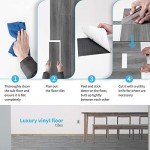 Deep Gray Peel and Stick Vinyl Floor Tiles - 36 Pack