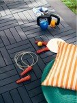 Interlocking Waterproof Deck Tiles - 36 Pack 12"x12
