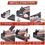 13" Pro Vinyl Floor Cutter for All Plank Types