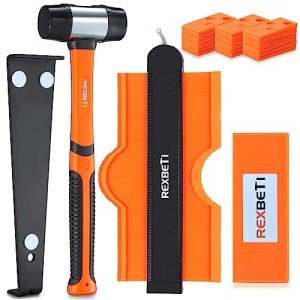 REXBETI 44-Piece Laminate Flooring Installation Kit