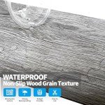 Dark Grey Peel and Stick Vinyl Flooring Planks