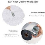 Aozey Peel and Stick Vinyl Flooring Roll - White Oak