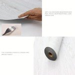 Aozey Peel and Stick Vinyl Flooring Roll - White Oak