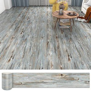 Waterproof Peel and Stick Vinyl Floor Tiles - 36 Pack