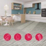 Lucida Luxury Vinyl Interlocking Flooring - 10 Planks