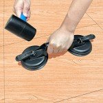 FCHO Floor Gap Fixer Tool with Suction Cup & Mallet