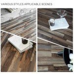 Vintage Peel and Stick Vinyl Floor Tiles - 36 PCS