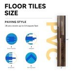 Vintage Peel and Stick Vinyl Floor Tiles - 36 PCS
