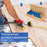 Blue Flooring Spacers for Laminate & Vinyl Plank