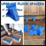 Blue Flooring Spacers for Laminate & Vinyl Plank