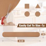 4-Pack Anti-Slip Furniture Rail Pads for Floors